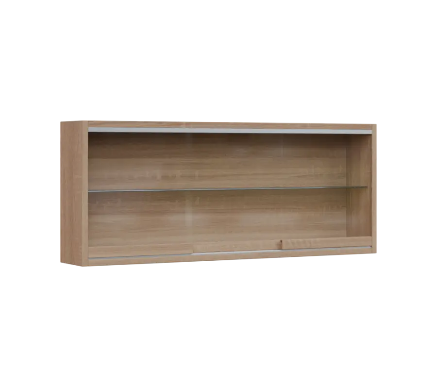 RE VT - 400 vitrína, 400x1000x150, dub bardolino